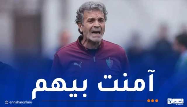 بن يحيى يثمن الفوز بالداربي ويُشيد بلاعبي المولودية