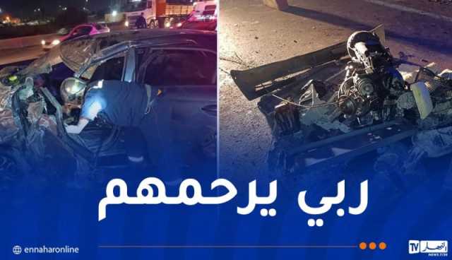 البليدة.. 3 قتلى وجريجان في اصطدام بين سيارتين