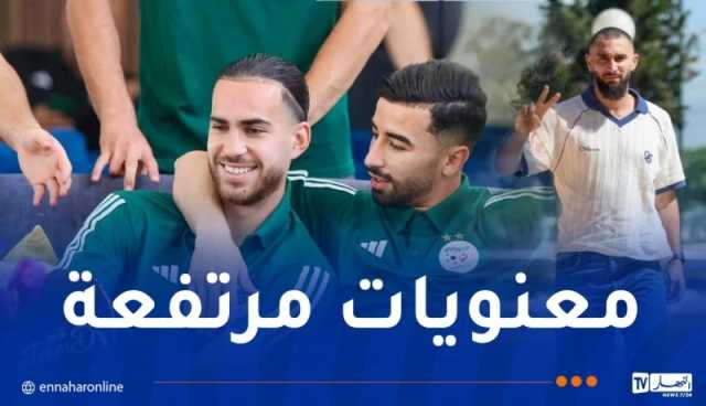 بالصور.. لاعبو الخضر يصلون سيدي موسى استعدادا لمواجهتي رواندا والسويد
