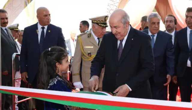 رئيس الجمهورية يفتتح الطبعة 56 لمعرض الجزائر الدولي