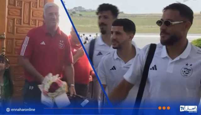 المنتخب الوطني يحل بقسنطينة تحسبا لمواجهة رواندا