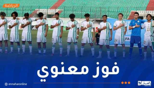 الخضر لأقل من 17 سنة يتجاوزون وديا موريتانيا