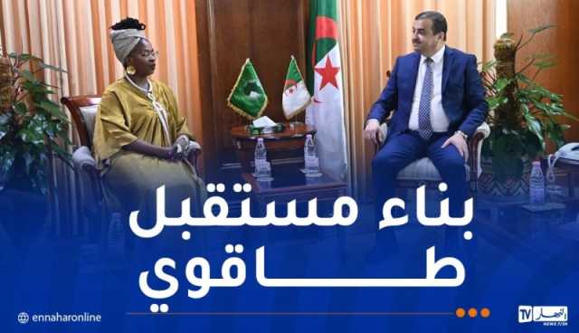 عرقاب يتباحث تعزيز التعاون الطاقوي مع مفوضة الطاقة والبنية التحتية بالإتحاد الإفريقي