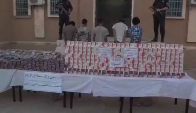 إن قزام.. الإطاحة بشبكة إجرامية وضبط أزيد من 150 ألف قرص بريغابالين 300