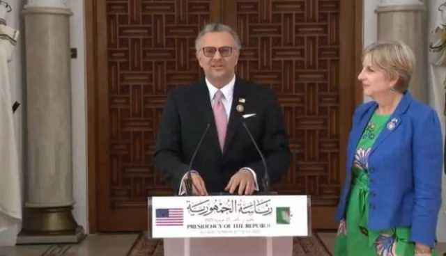 تعزيز الشراكة بين الجزائر والولايات المتحدة محور لقاء الرئيس تبون وبولوس