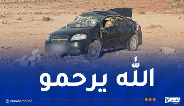 قتيل و3 جرحى في حادث مرور بالنعامة