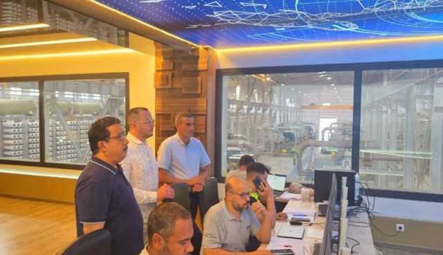 الرئيس المدير العام للشركة الجزائرية للطاقة يعاين محطة تحلية مياه البحر فوكة 2 والحامة 