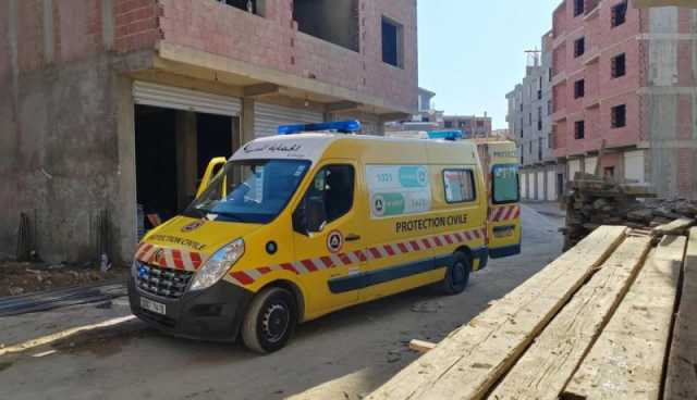 جيجل.. وفاة شخص سقط من الطابق السابع لبناية طور الإنجاز  بحي بن عاشور