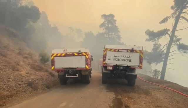 البليدة.. السيطرة على حريق بالشريعة وإخماد عدة مواقد