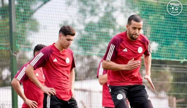 محليو الخضر يختتمون استعداداتهم لموقعة جنوب إفريقيا في الشان
