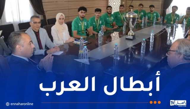 بالصور.. صادي يستقبل المنتخب الوطني لكرة السلة