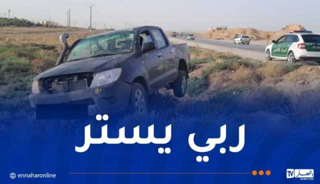  من بينهم أطفال..8 جرحى في حادث مرور بولاية الجلفة