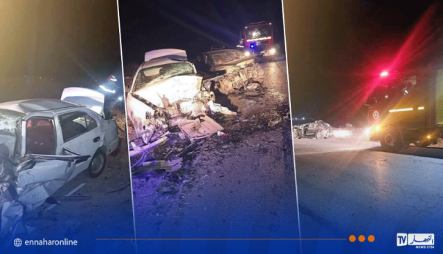 سيدي بلعباس.. جريحان في اصطدام سيارتين بين لمطار وسيدي علي بوسيدي