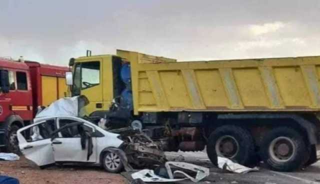 البويرة.. 5 جرحى في اصطدام تسلسلي بين شاحنة و 3 سيارات بالجباحية