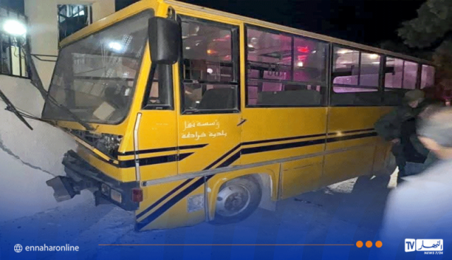 بجاية.. إصابة 9 تلاميذ في انقلاب حافلة مدرسية بخراطة