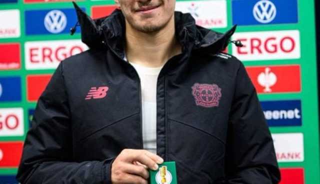 مازة ينال جائزة رجل المباراة في كأس ألمانيا