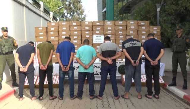 العاصمة.. توقيف 7 أشخاص وحجز قرابة 810 آلاف كبسولة بريغابالين بالشراقة 