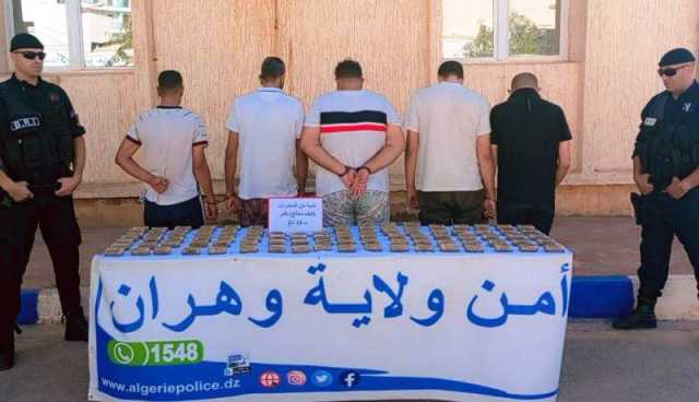 BRI وهران تطيح بشبكة إجرامية وتحجز 10 كلغ كيف