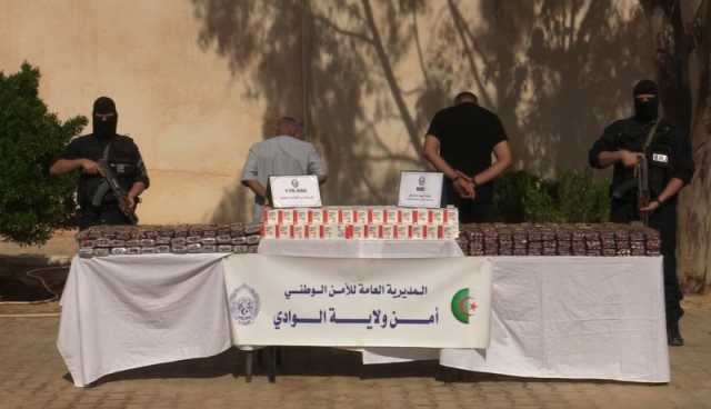 BRI الوادي تحجز أكثر من 116 ألف قرص “بريغابالين”