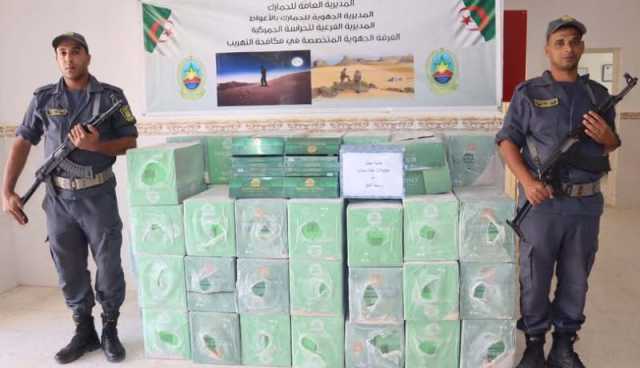 جمارك الأغواط تحجز 2750 خرطوشة سجائر أجنبية