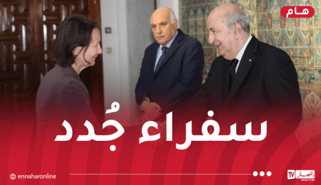 رئيس الجمهورية يتسلم أوراق إعتماد 6 سفراء