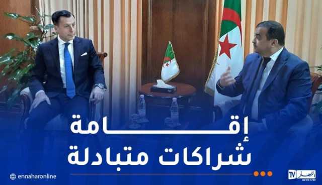 عرقاب يبحث تعزيز الإستثمار في المحروقات والمناجم مع الإتحاد الأوروبي