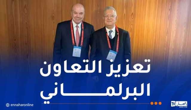 ناصري يلتقي بجنيف رئيس مجلس الأعيان الأردني