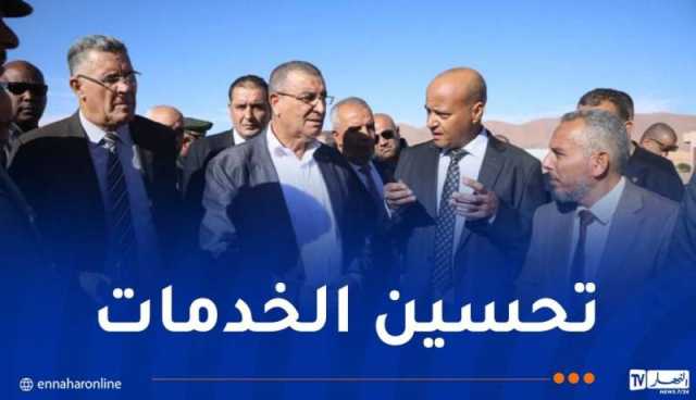 جلاوي يُعطي إشارة انطلاق مشروع تهيئة موقف الطائرات بمطار المشرية