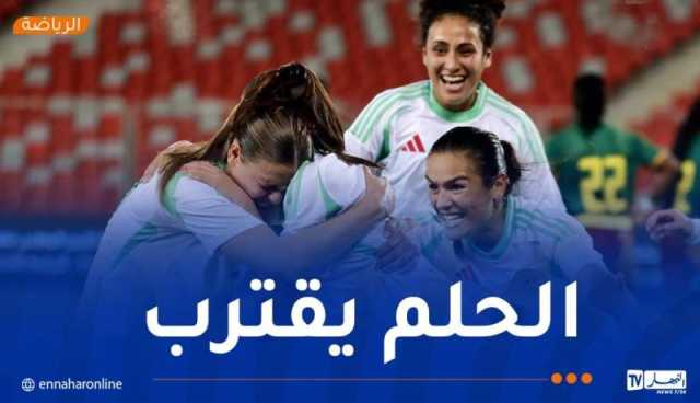 سيدات “الخضر” يتفوقن في الشوط الأول من لقاء الكاميرون