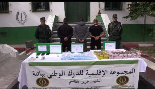 باتنة: درك سريانة يحجز 21 كلغ “كيف” وكمية معتبرة من الكوكايين والمهلوسات
