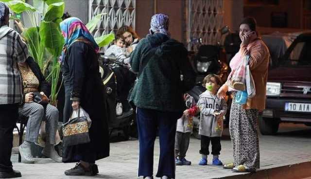 تركيا.. زلزال قوي يضرب قضاء صندرغي في باليكسير