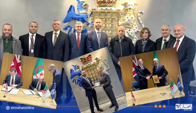 توقيع مذكرة تفاهم بين الجزائر و بريطانيا في مجال فحص البصمات الإلكترونية