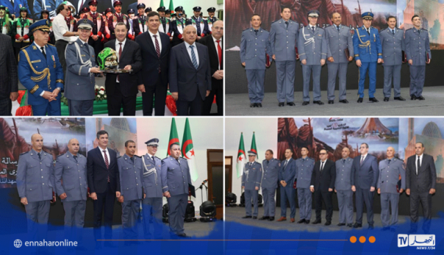 سعيود يشرف على مراسم تقليد الرتب لأعوان الحماية المدنية بمناسبة عيد الثورة المجيدة 