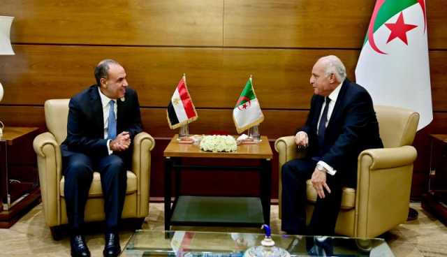 عطاف يجري محادثات مع وزير الخارجية المصري بدر عبد العاطي