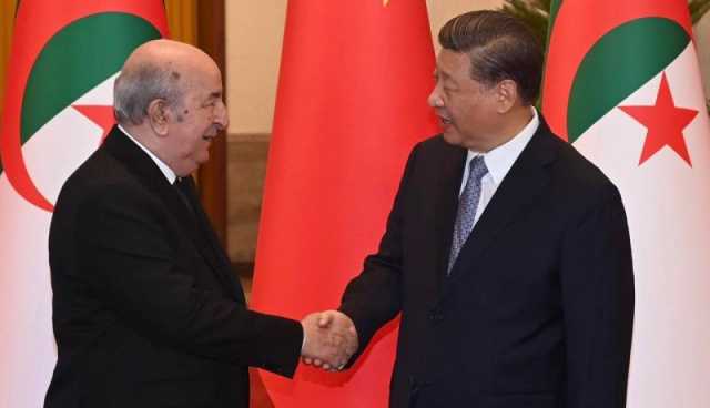 الرئيس تبون يتلقى التهاني من نظيره الصيني