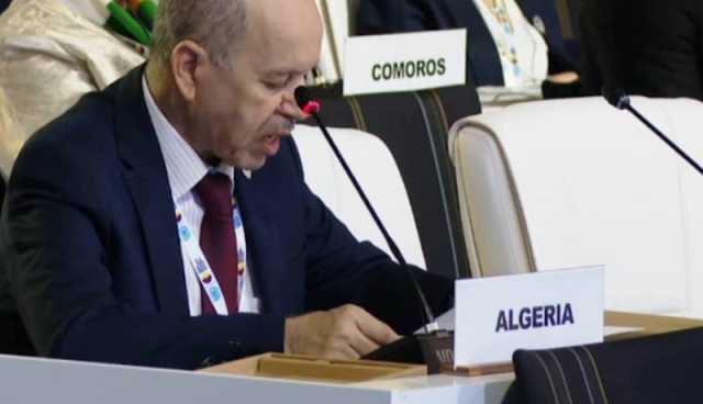 سايحي: الجزائر ملتزمة بالتنمية الشاملة القائمة على العدالة والتضامن