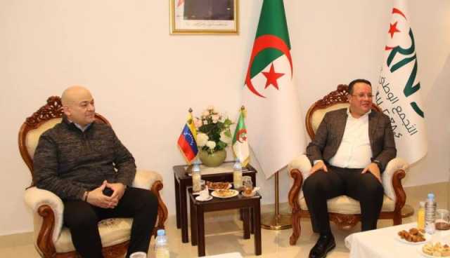 الأمين العام للأرندي يستقبل سفير فنزويلا لدى الجزائر