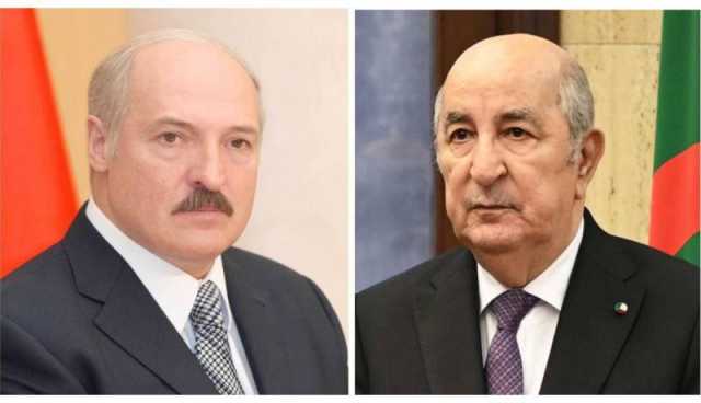 تهاني نوفمبر.. الرئيس تبون يتلقى رسالة من نظيره البيلاروسي