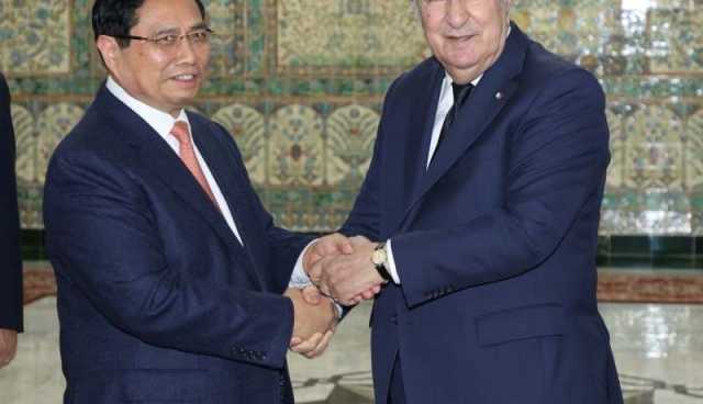 رئيس الجمهورية يستقبل الوزير الأوّل الفيتنامي