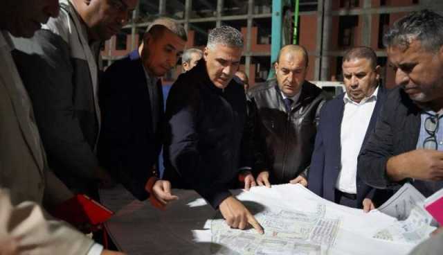 وزير السكن يعاين المركب الإستشفائي 500 سرير بتيزي وزو