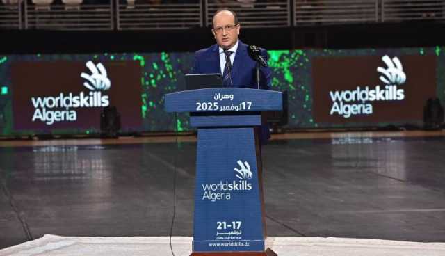 الوزير الأول يعطي إشارة انطلاق الطبعة الأولى للأولمبياد الوطنية للمهن 2025 بوهران