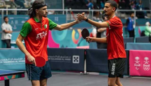 المنتخب الوطني لتنس الطاولة يضمن ميدالية فضية في ألعاب التضامن الإسلامي