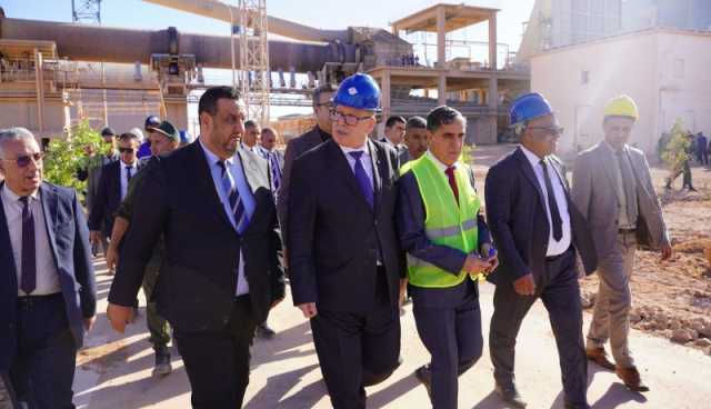وزير الصناعة يعاين مصنع إسمنت “GICA” بأدرار ويدعم رفع قدرته الإنتاجية