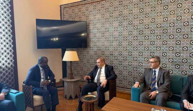 وزير العدل يبحث مع نظيره الموريتاني تعزيز التعاون القانوني والقضائي