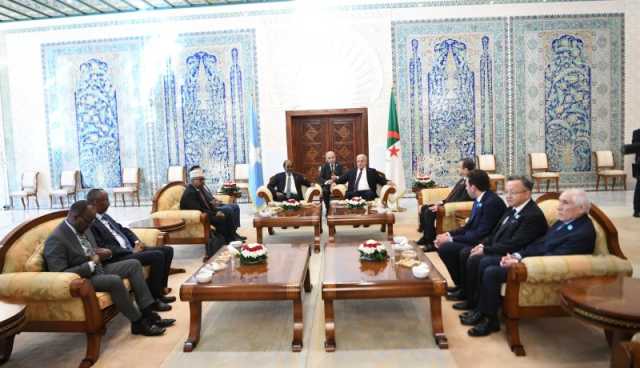 بتكليف من الرئيس تبون.. بوغالي يستقبل الرئيس الصومالي