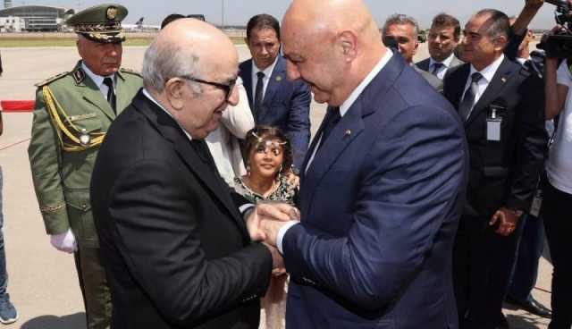 رئيس لبنان يهنئ الجزائر بأول نوفمبر