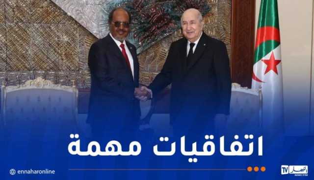 هذه أهم الاتفاقيات التي تم توقيعها بين الجزائر والصومال