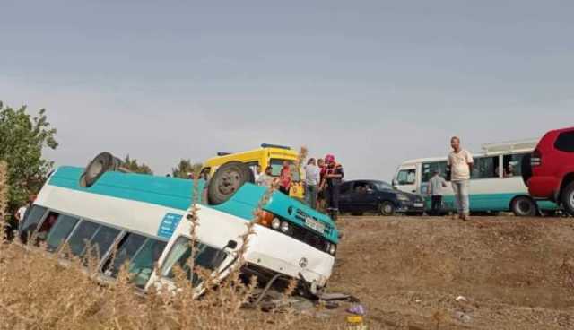 تيزي وزو.. 6 جرحى في انحراف حافلة لنقل المسافرين وسقوطها في منحدر