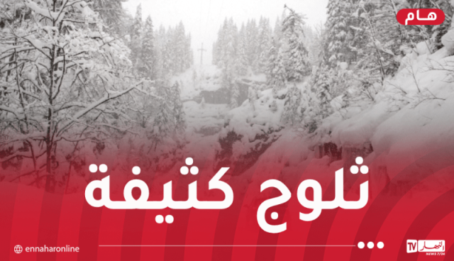 ثلوج كثيفة على هذه الولايات اليوم وغدا