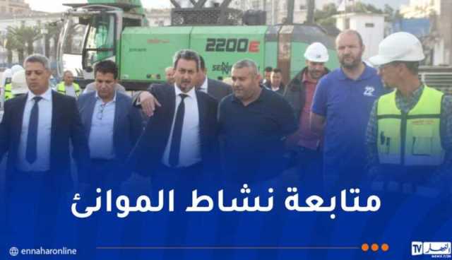 زيارة ميدانية للإطلاع على المشاريع والأنظمة المعلوماتية بمينائي عنابة وجن جن